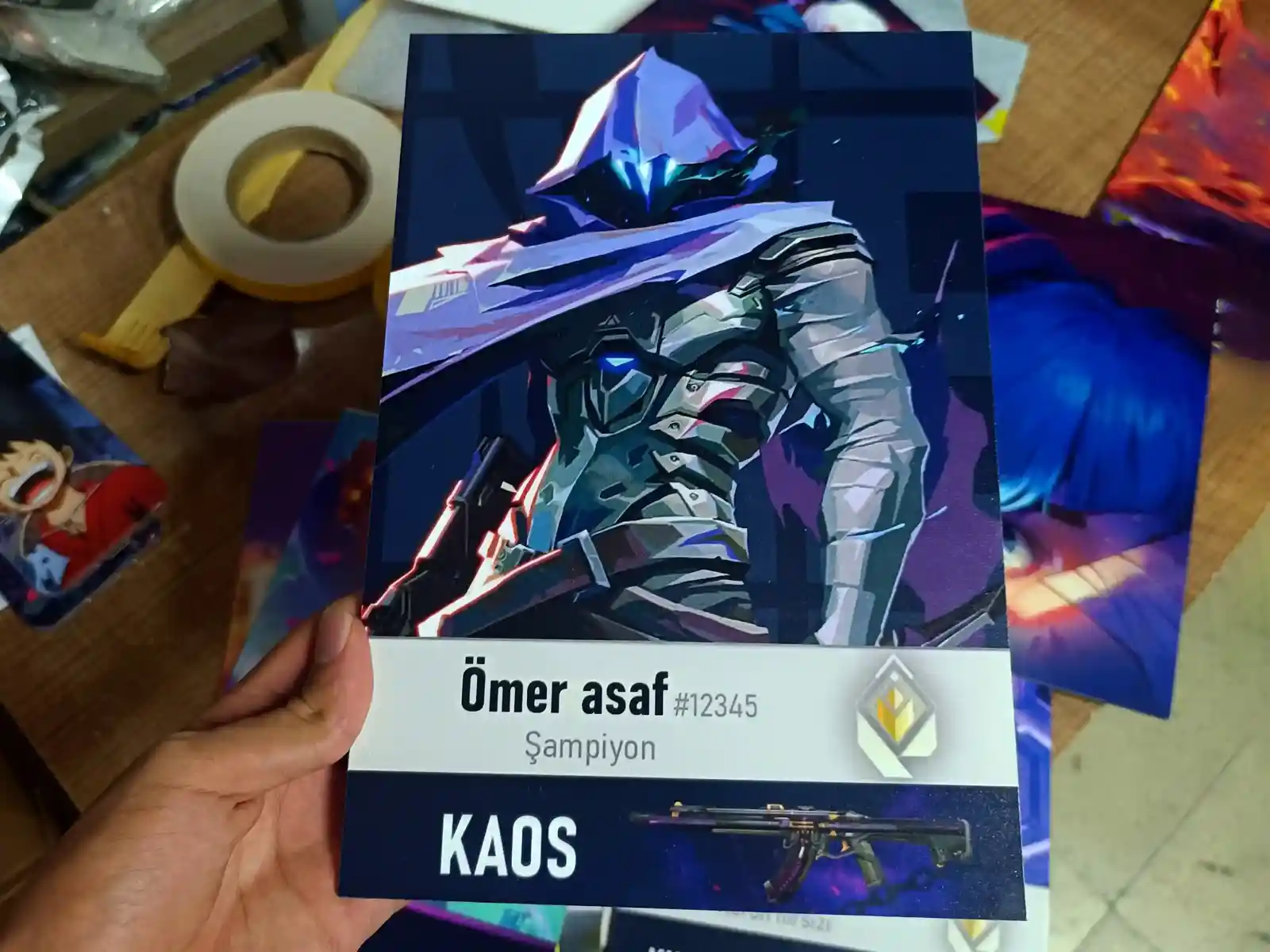 Valorant — Baskılı Tablo