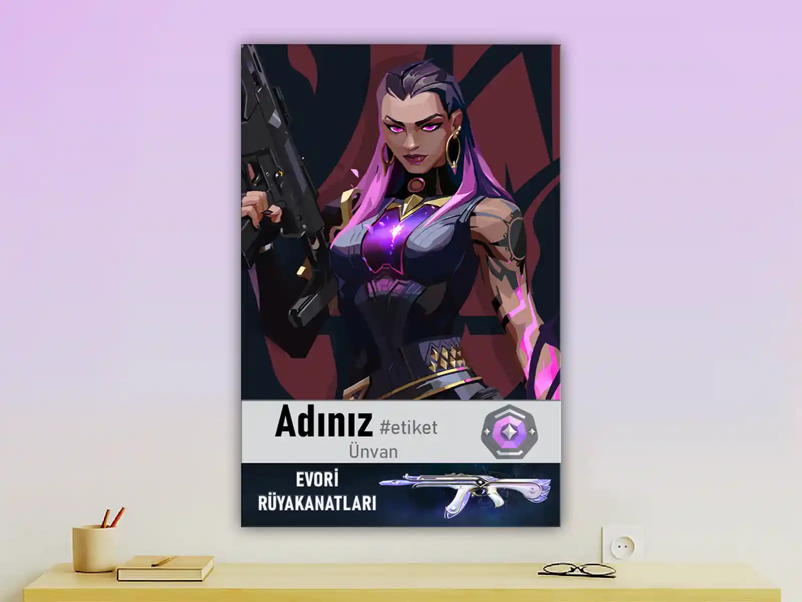 Valorant — Baskılı Büyük Tablo