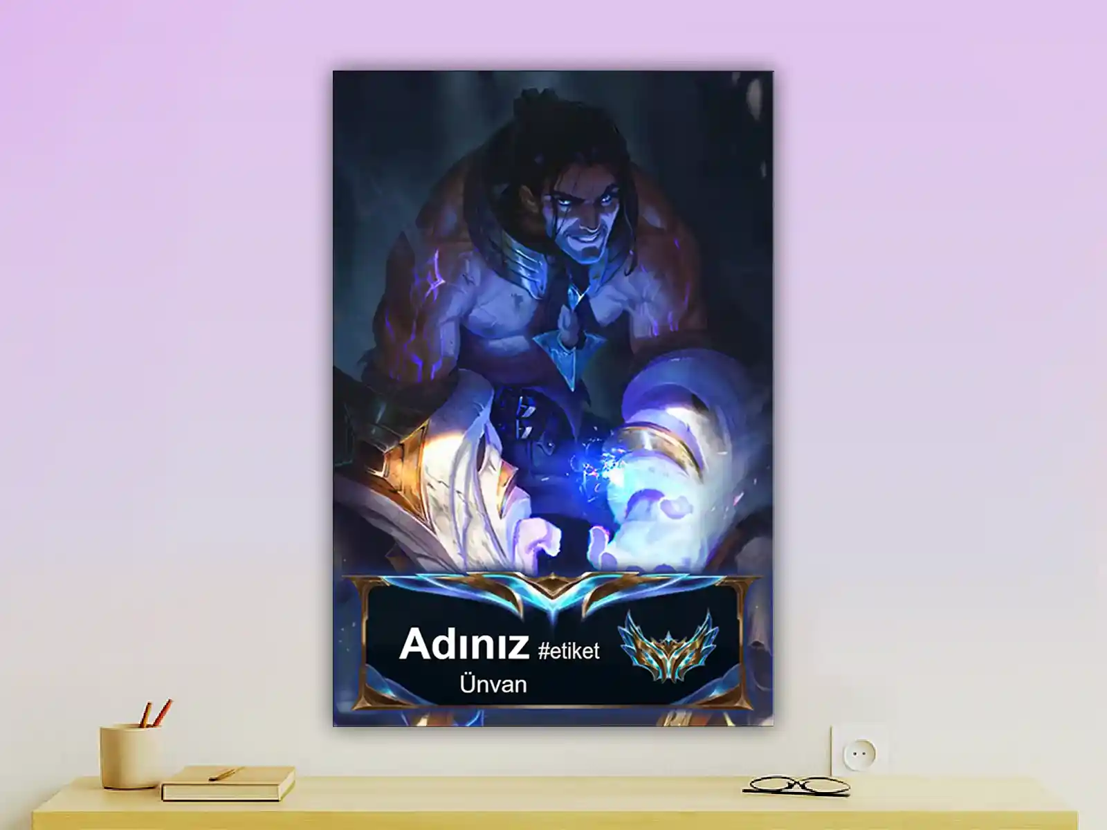 LoL — Baskılı Büyük Tablo