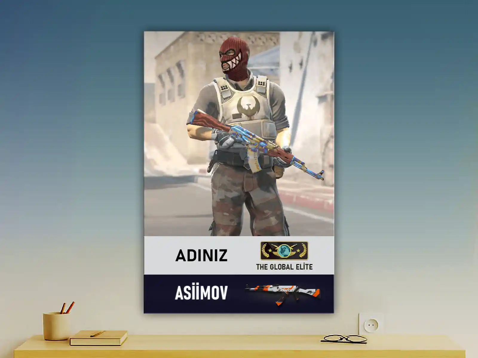 CS 2 — Baskılı Büyük Tablo