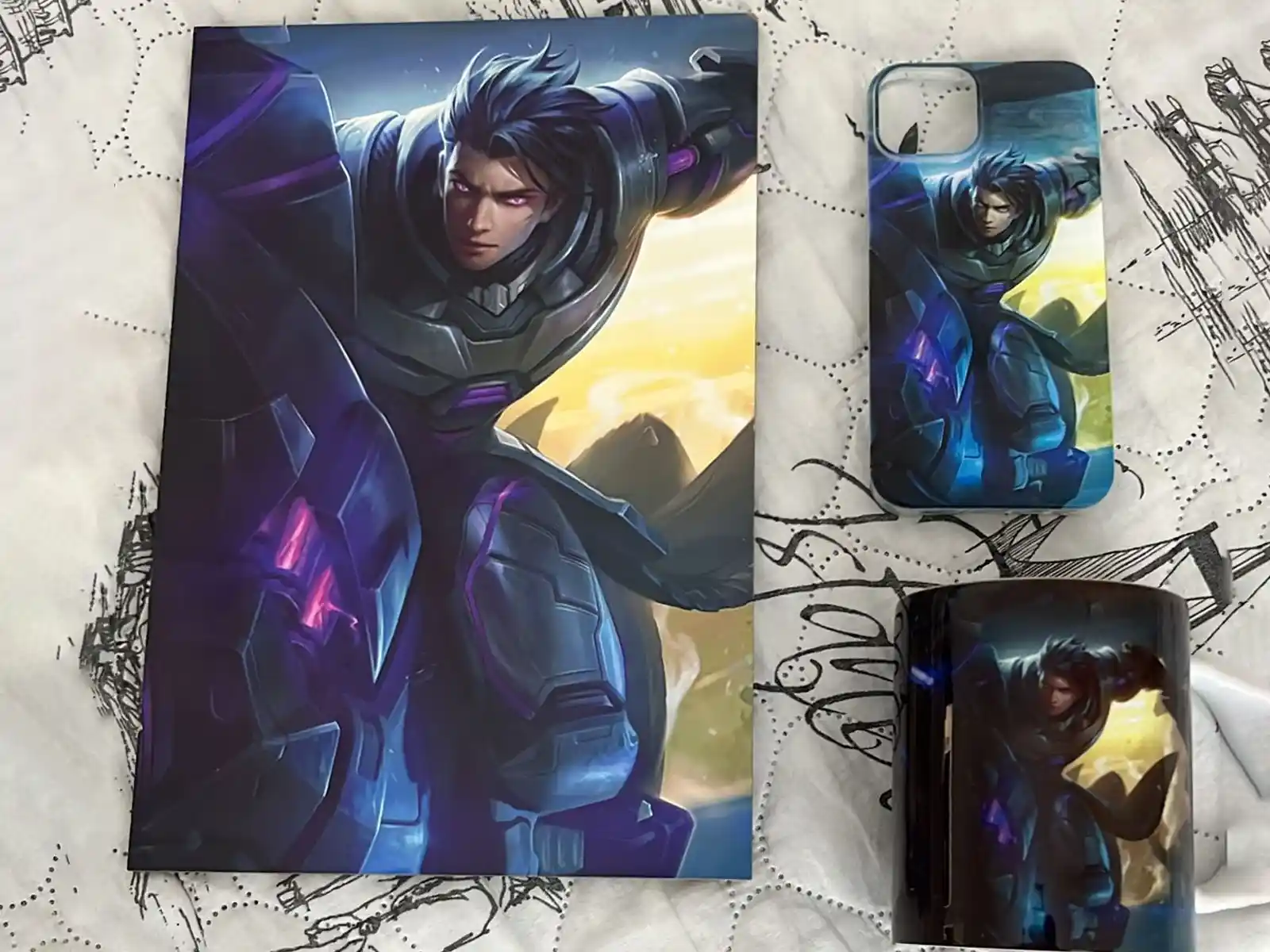 Kendin Tasarla — Kılıf + Kupa + Tablo Seti