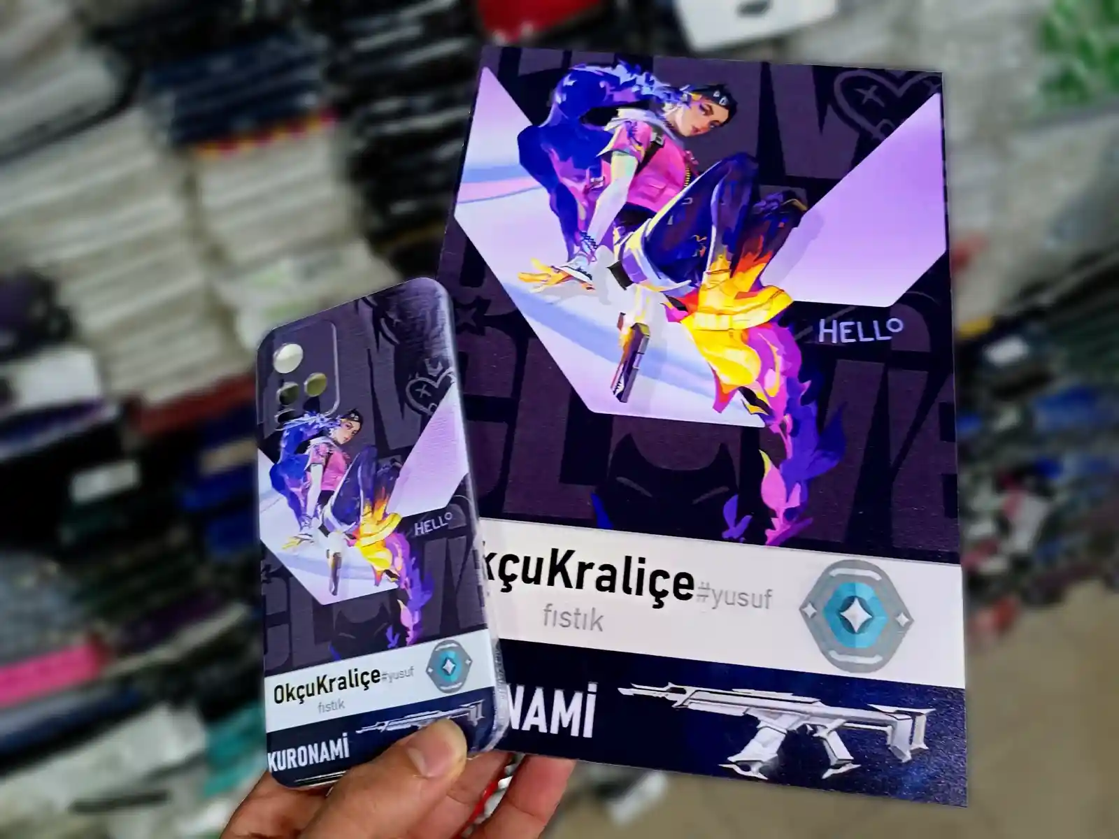 Valorant — Kılıf + Tablo Seti