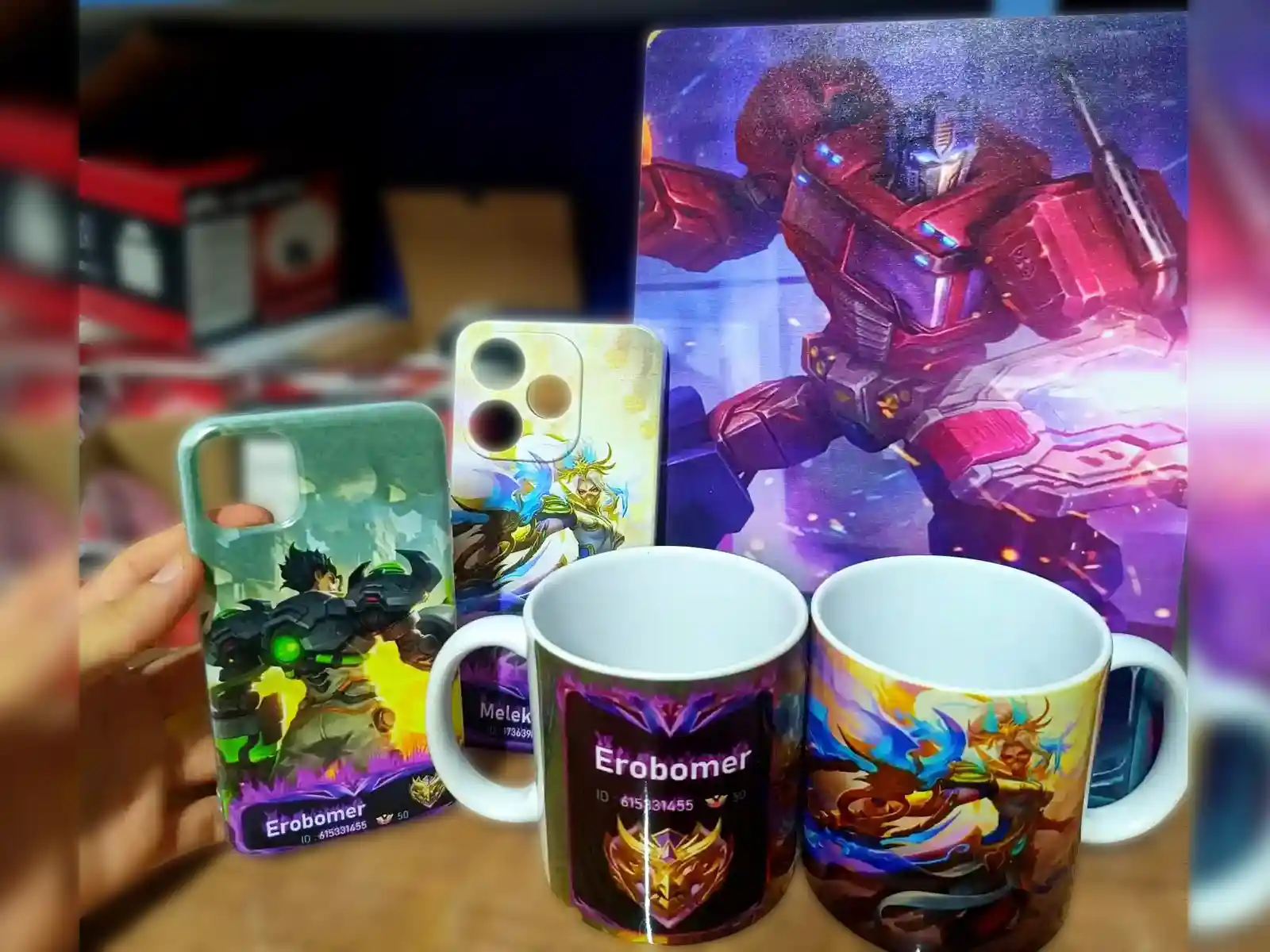 MLBB — Kılıf + Kupa + Tablo Seti