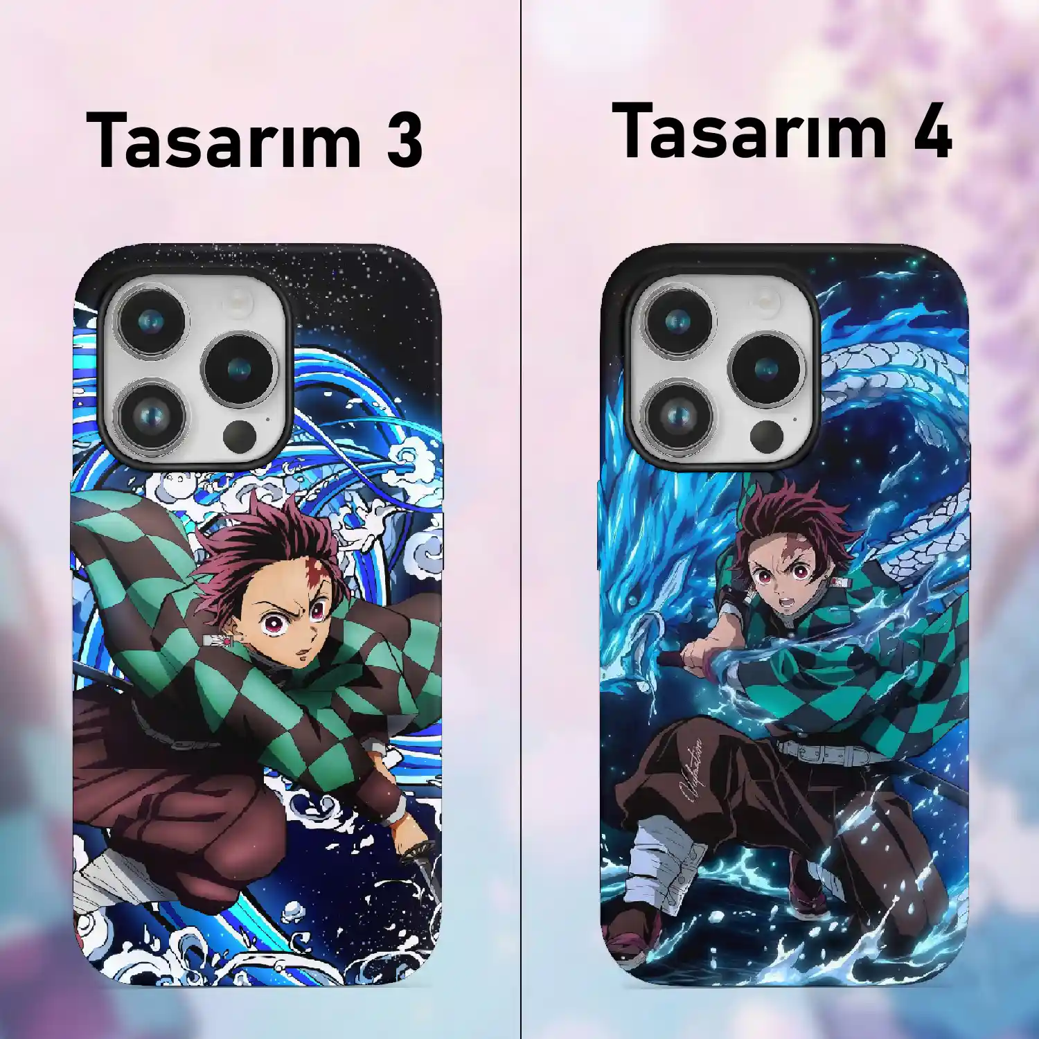 Demon Slayer - Kamado Tanjiro — Baskılı Telefon Kılıfı (Android / İOS uyumludur)